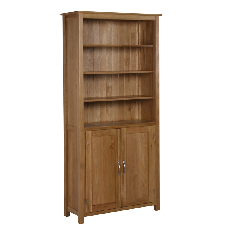 Moderne eiken boekenplank