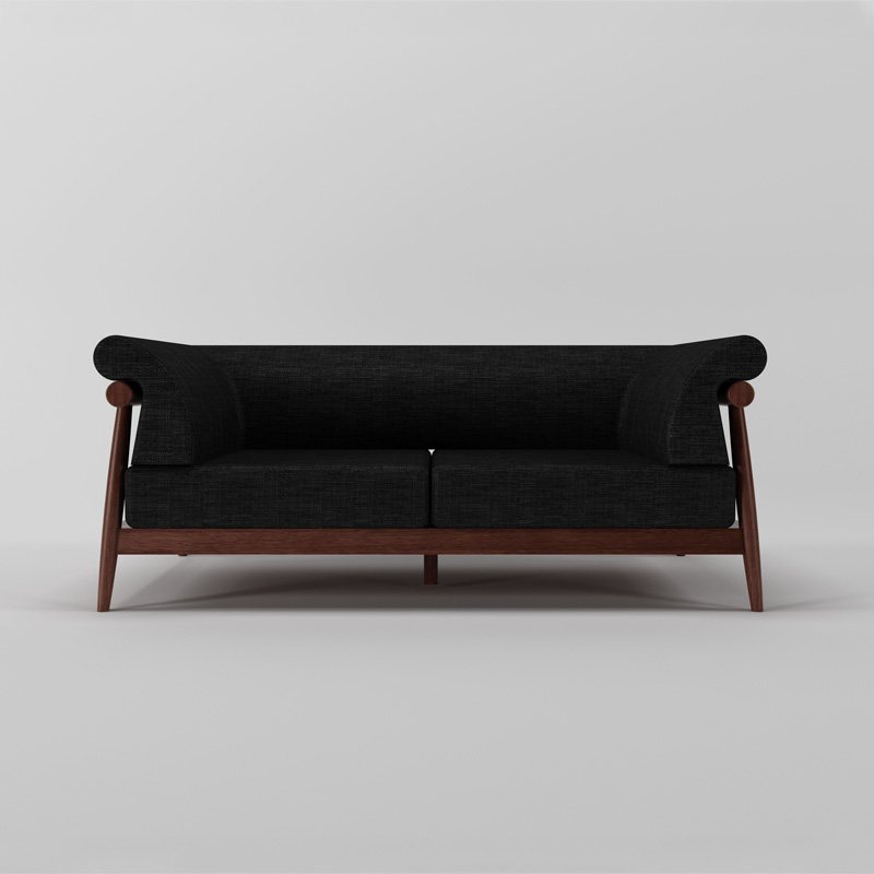 Eikenhouten Milan Sofa Rustiek